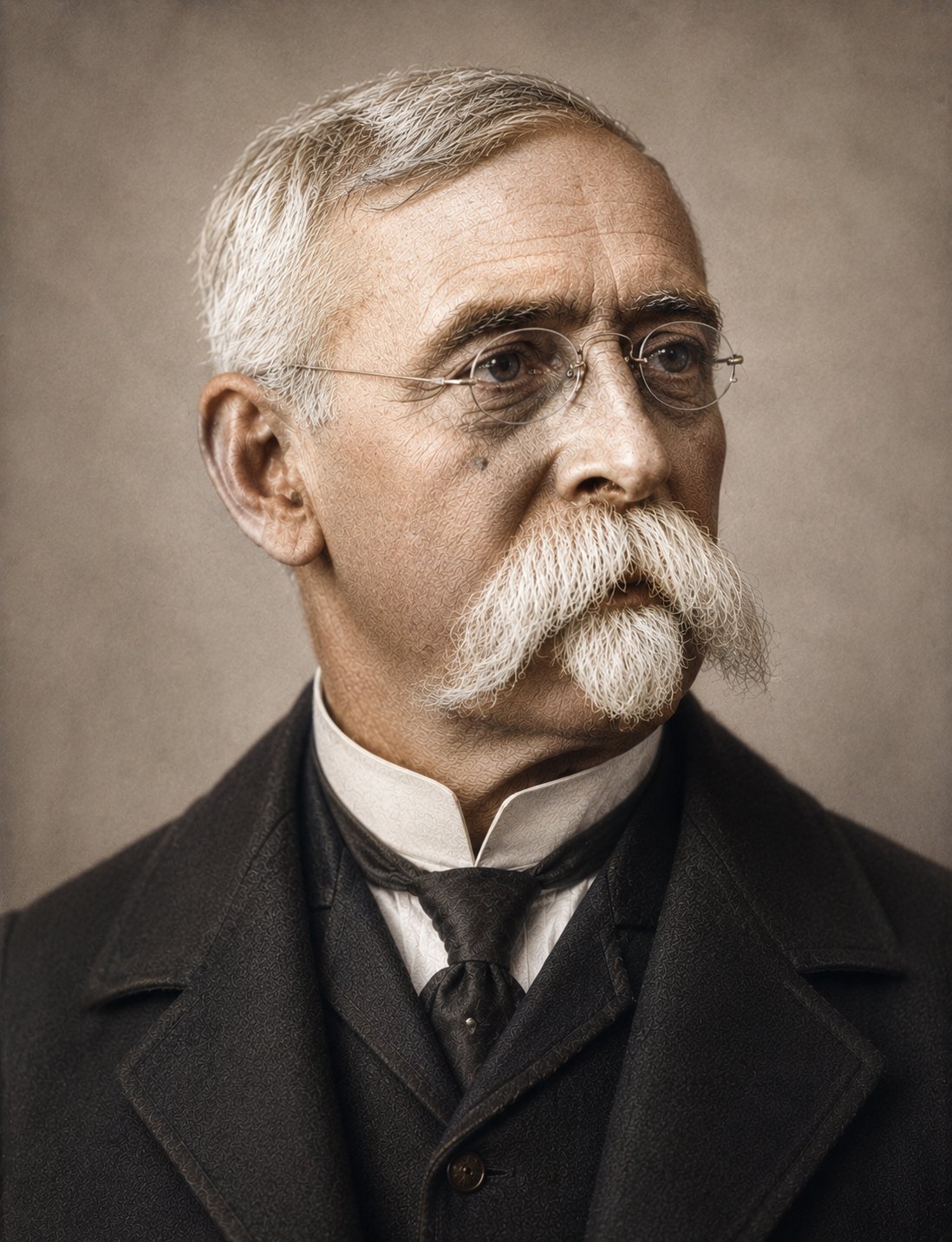 Retrato restaurado de Olimpio Otero