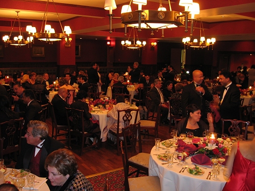 Cena de gala en el Humphrey Scottish Masonic Rite